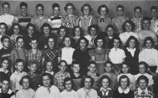 Photo #2. More 7th graders. You can find the names of the classmates for pictures #1 & 2 at the bottom of the "Pete Johnson" page.