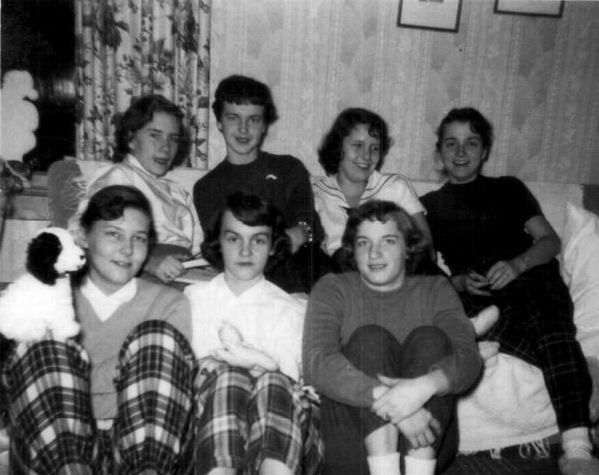 Lois, Karen, Carol, Nancy, Dorothy, Elsie & Kathy